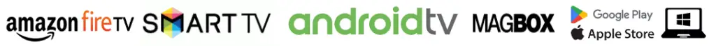 a green logo with white background