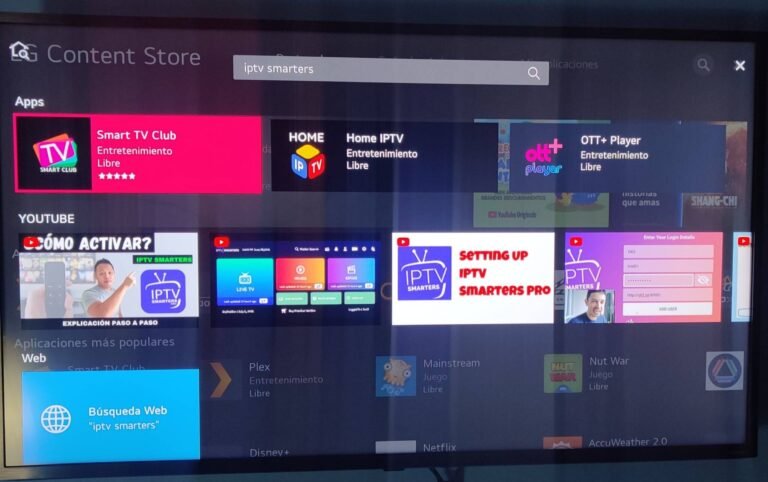 Installer IPTV sur LG Smart TV (webOS) — Tutoriel