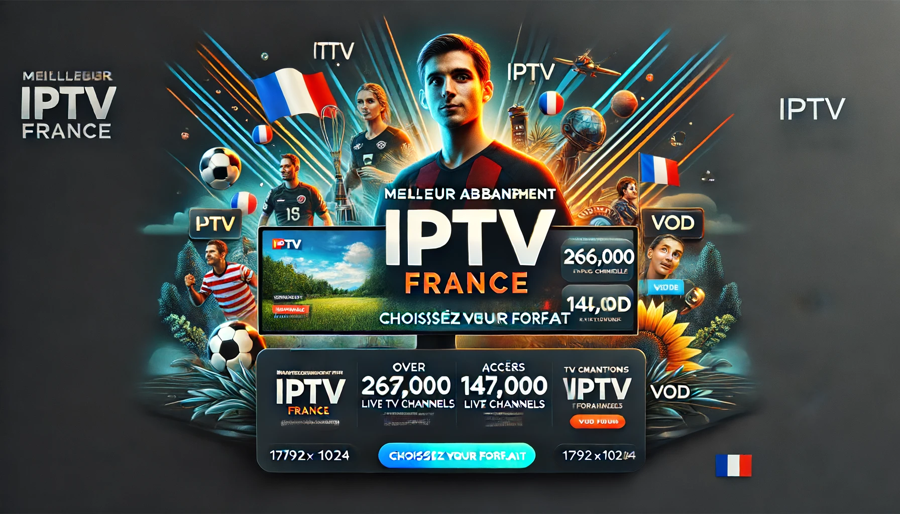 abonnement IPTV français