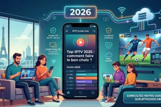 comparatif des meilleurs services IPTV en France en 2026 avec streaming 4K et DVR cloud sur IPTV Guide Hub. Top IPTV 2026